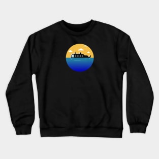 submarine animation Crewneck Sweatshirt